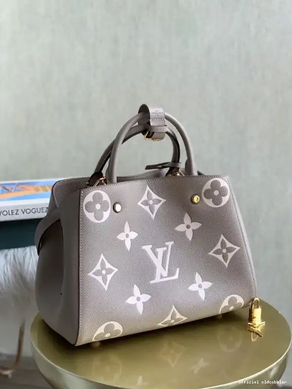 Official oldcobbler VUITTON MONTAIGNE LOUIS MM 0621